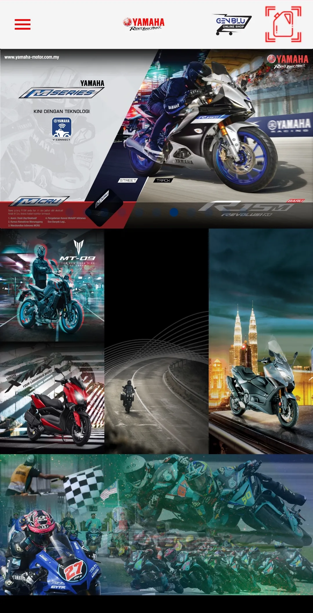 Yamaha Motor Malaysia | Indus Appstore | Screenshot