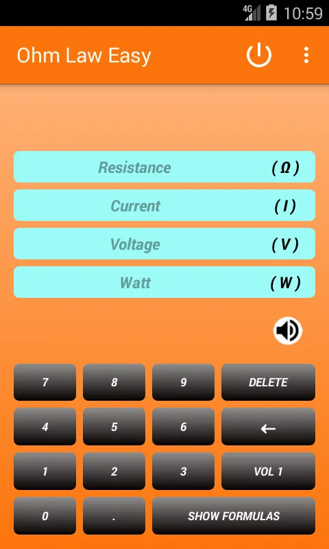 Ohm's law easy | Indus Appstore | Screenshot