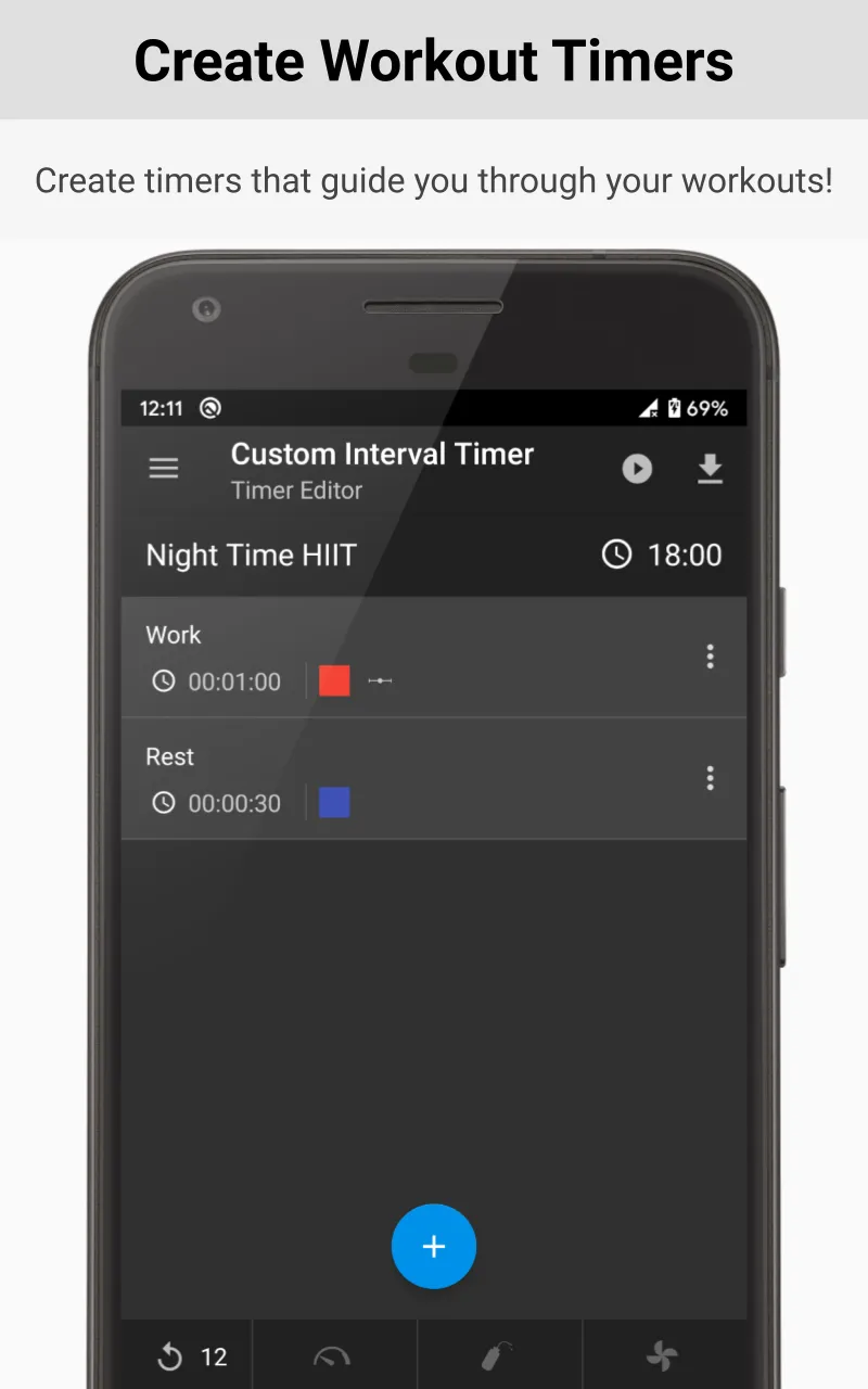 Custom Interval Timer: Workout | Indus Appstore | Screenshot