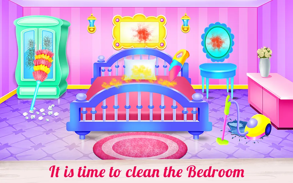 Doll House Cleaning Decoration | Indus Appstore | Screenshot