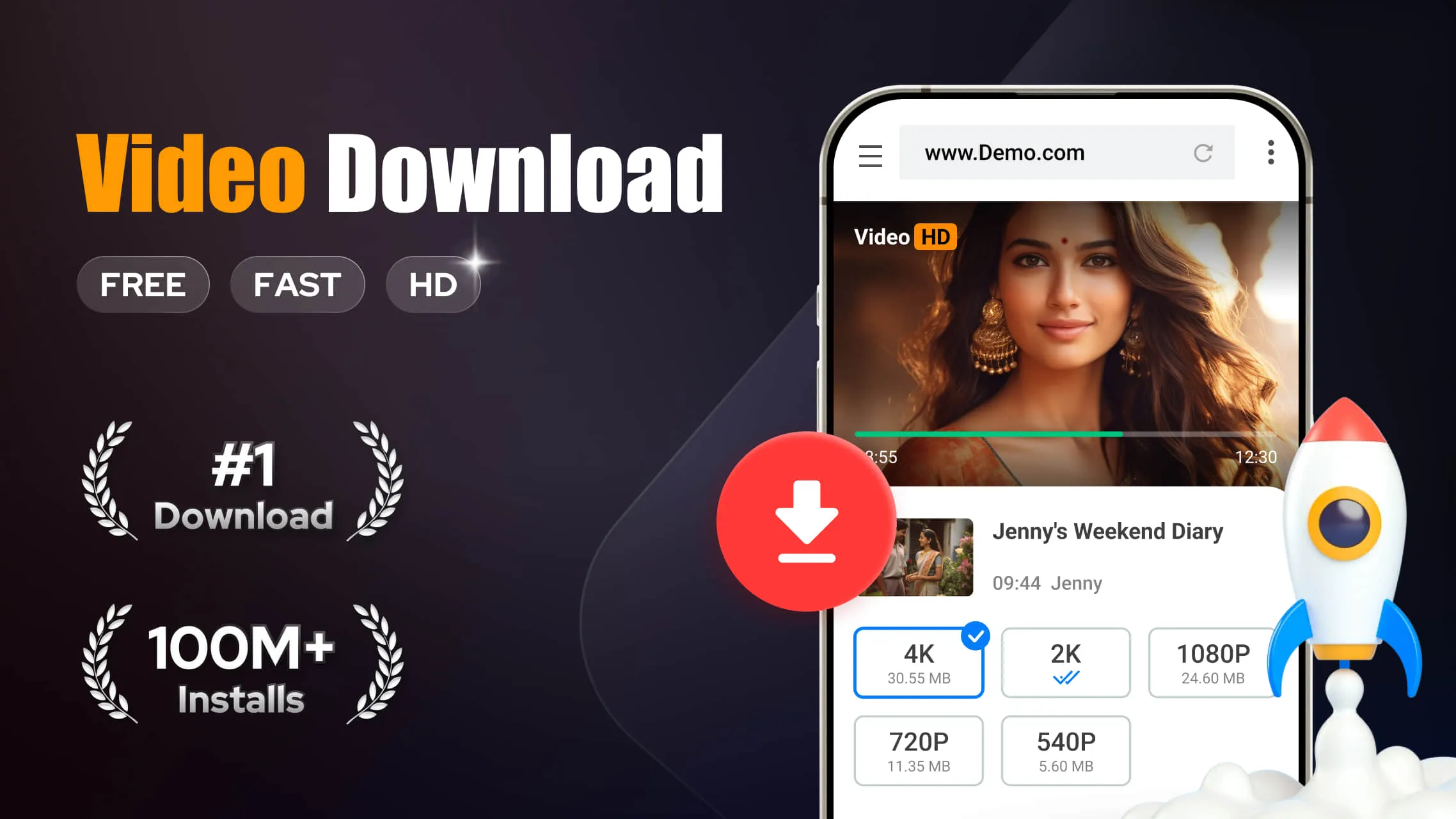 Video Downloader | Indus Appstore | Screenshot