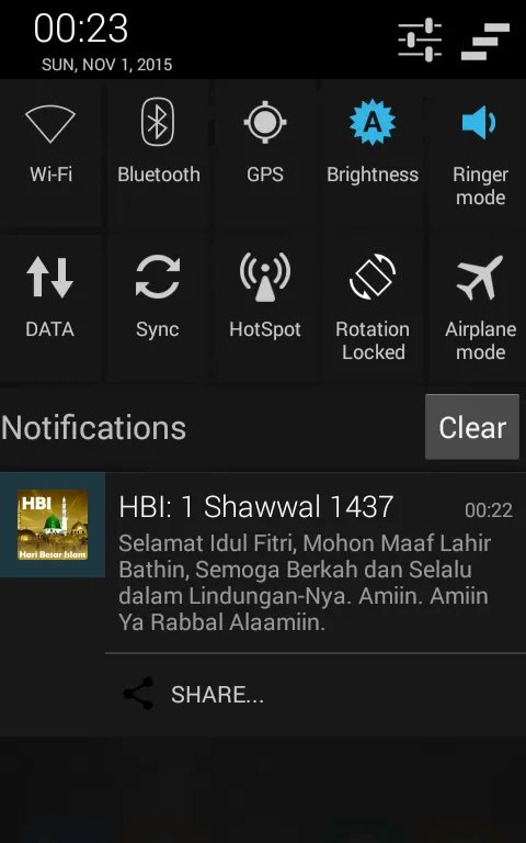 Hari Besar Islam + Notifikasi | Indus Appstore | Screenshot