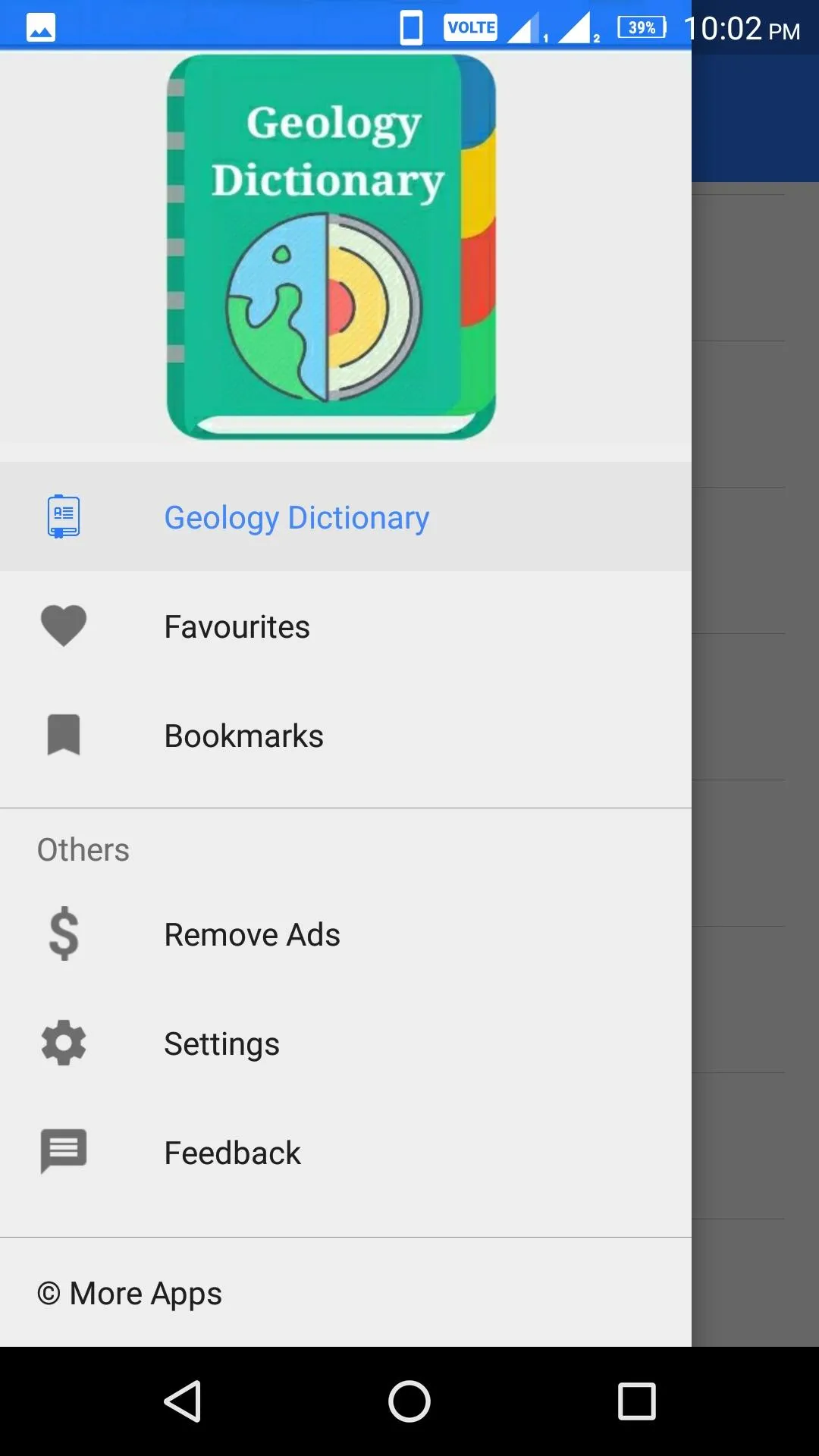 Geology Dictionary | Indus Appstore | Screenshot