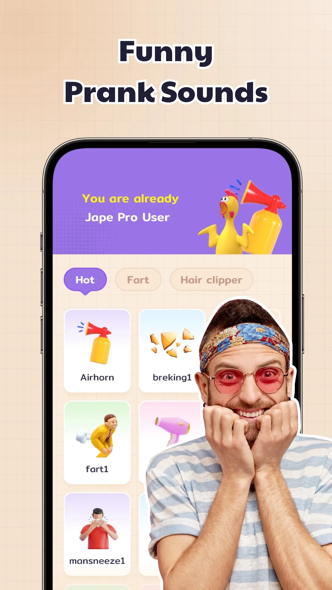 Japevox - Funny Prank Sound | Indus Appstore | Screenshot