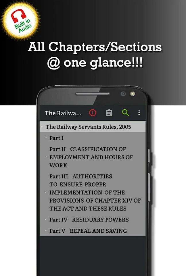 Railway Servants Rules 2005 | Indus Appstore | Screenshot