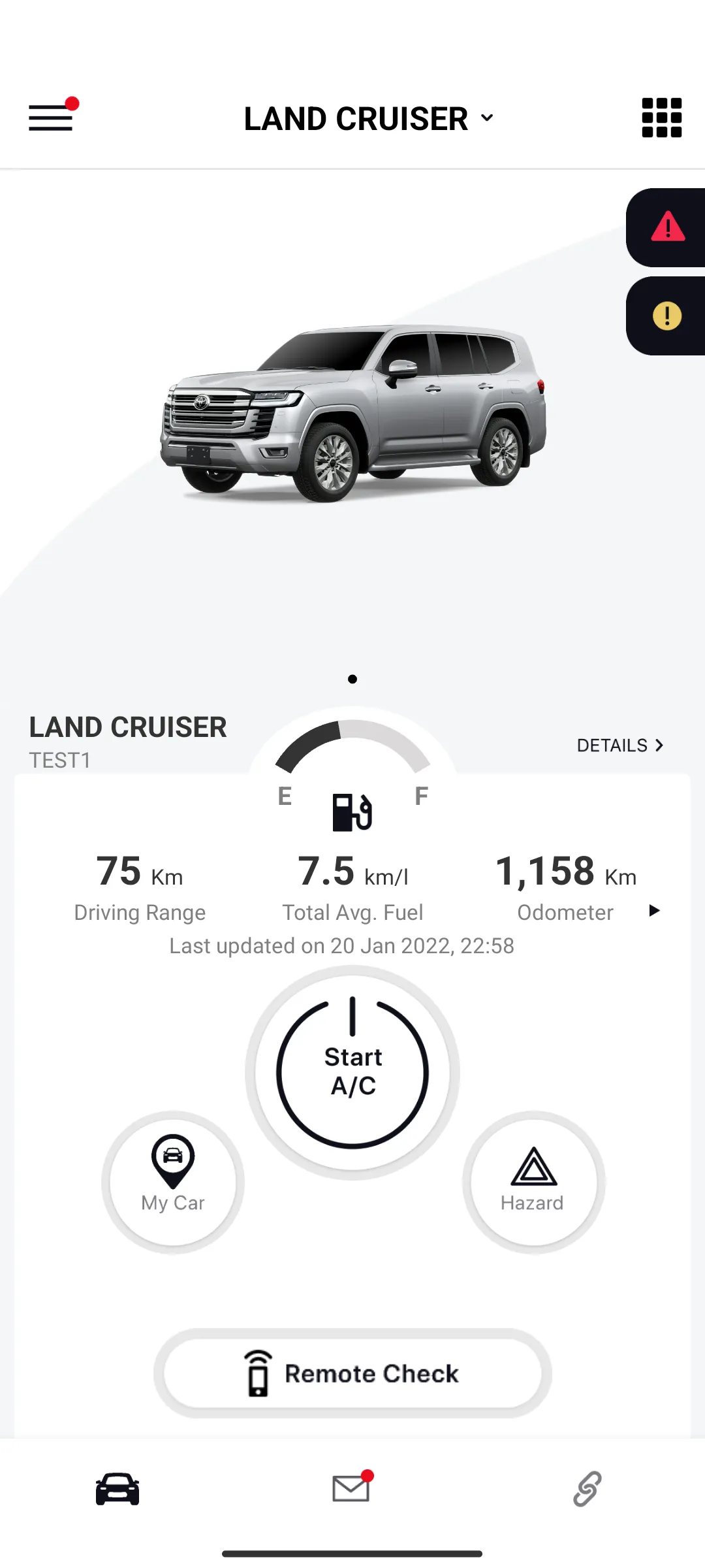 TOYOTA CONNECT Middle East | Indus Appstore | Screenshot