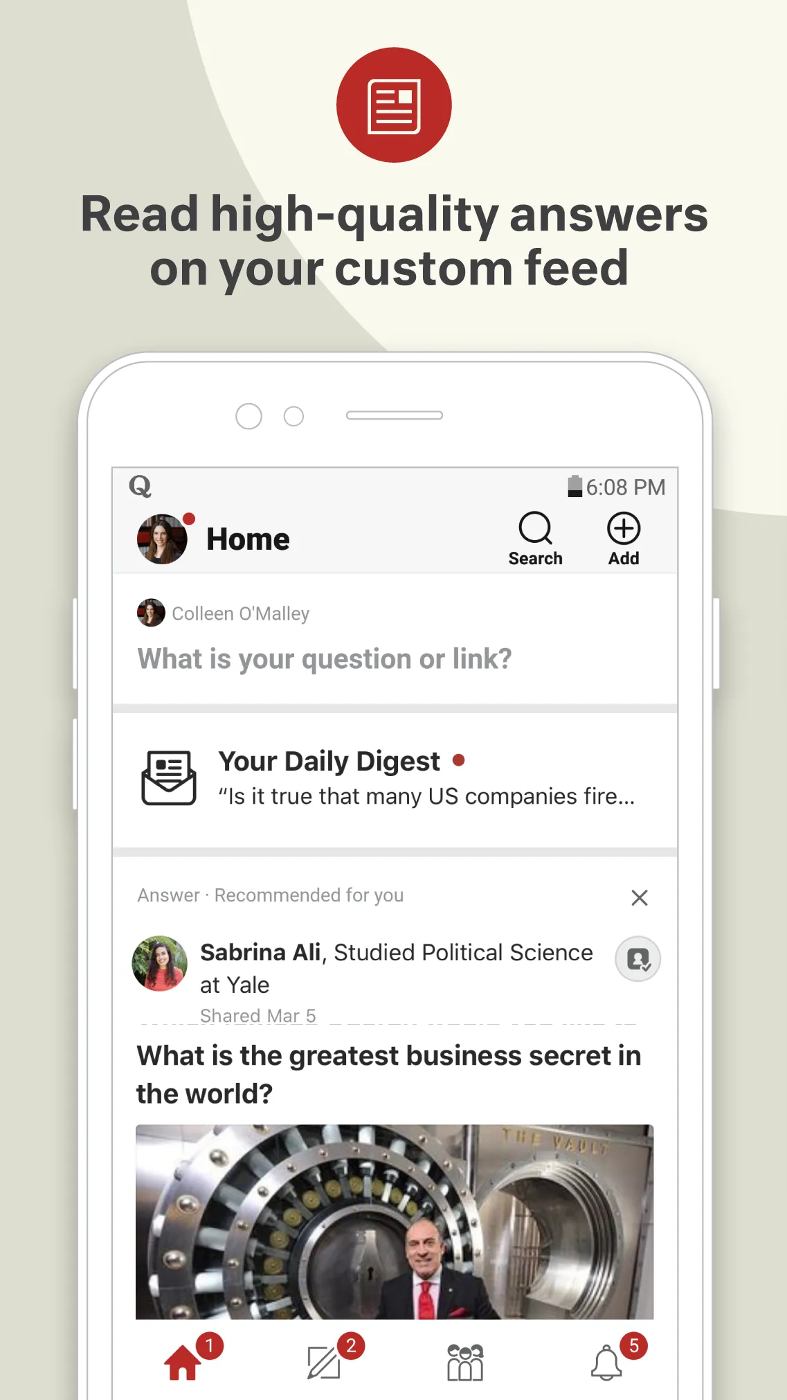 Quora: the knowledge platform | Indus Appstore | Screenshot