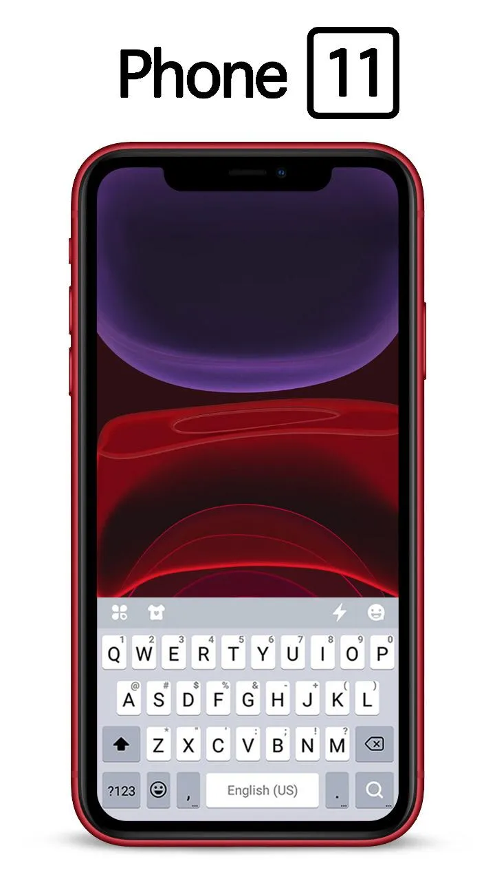 Red Phone 11 Theme | Indus Appstore | Screenshot