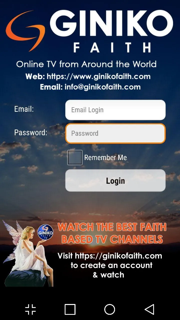 Giniko Faith TV | Indus Appstore | Screenshot