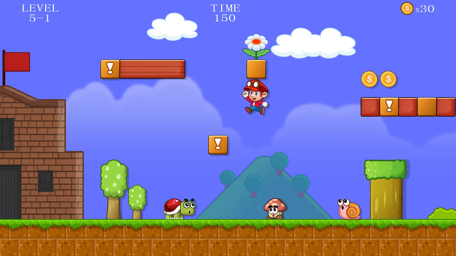 Super Bobby Bros :Running Game | Indus Appstore | Screenshot