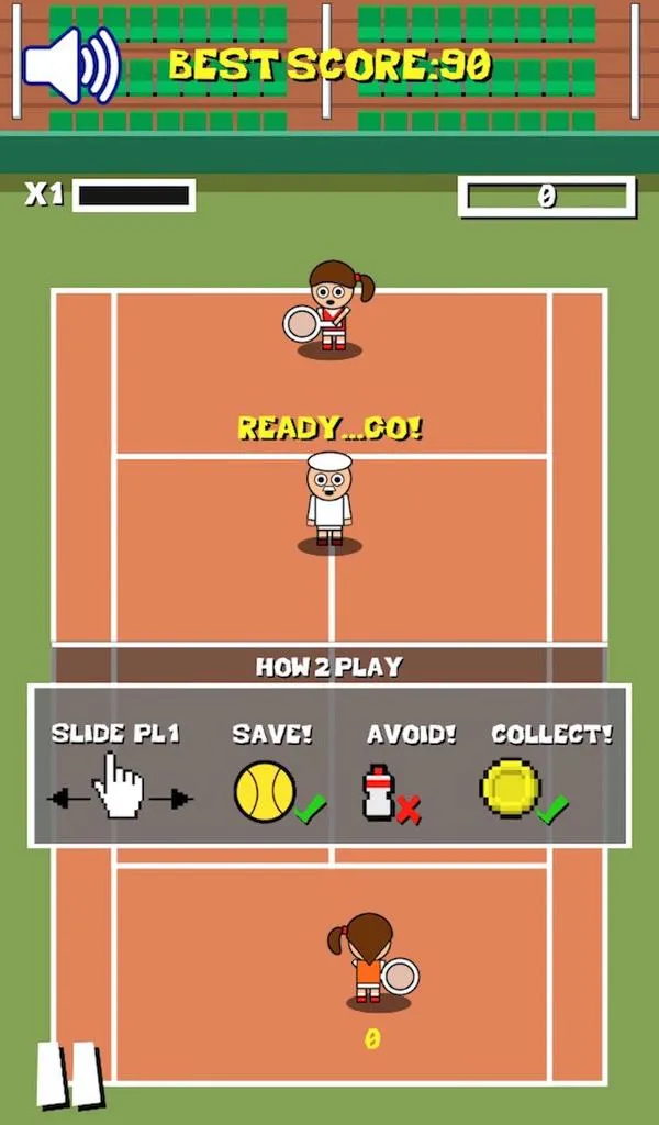 Retro Tiny Tennis | Indus Appstore | Screenshot