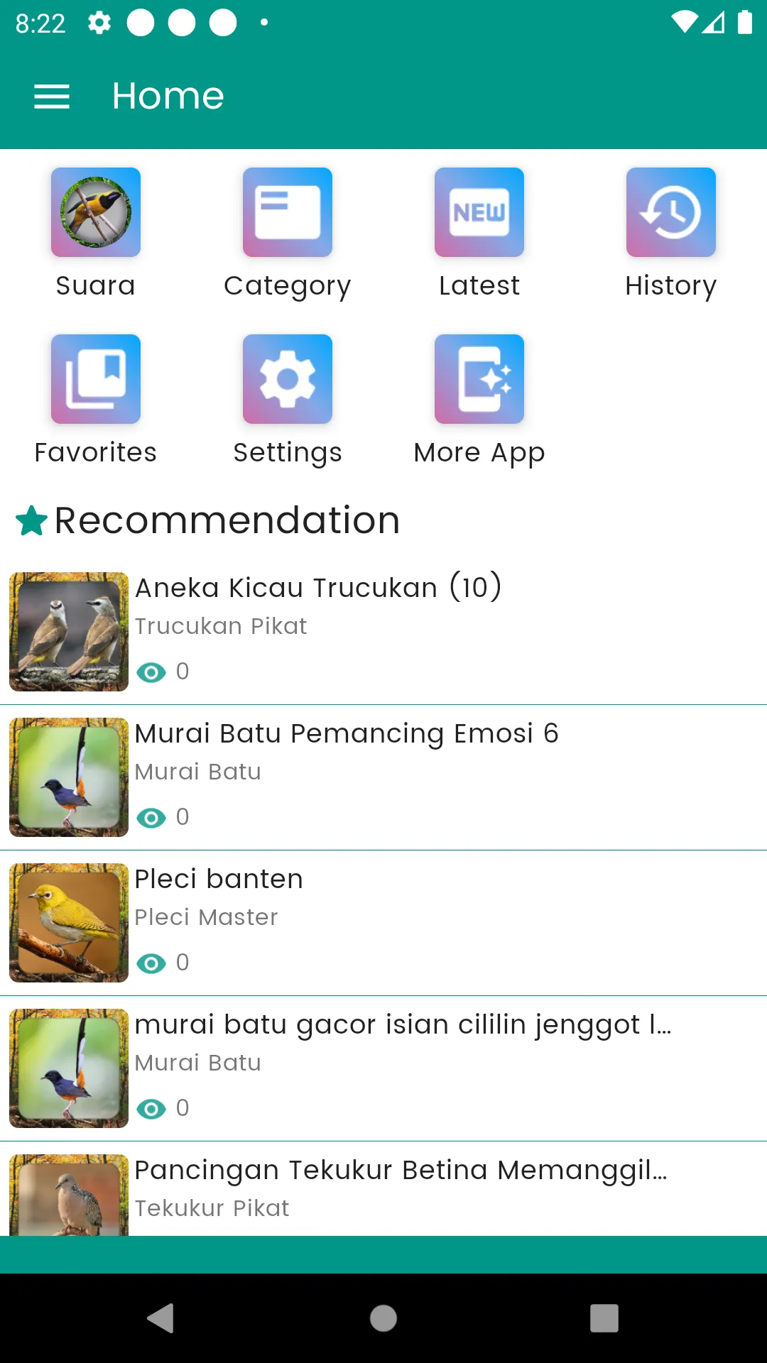 Suara Burung Cucak Cungkok | Indus Appstore | Screenshot