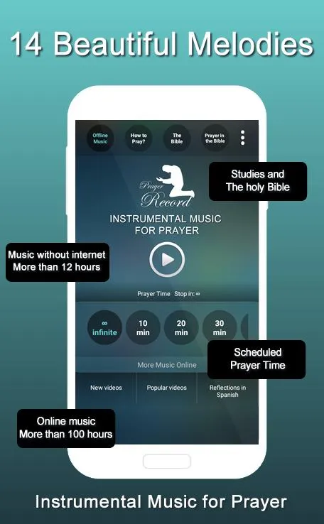 Music to pray | Indus Appstore | Screenshot