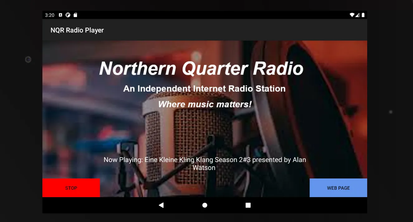 Northern Quarter Radio Player | Indus Appstore | Screenshot