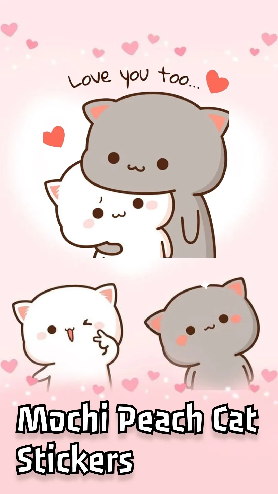 Mochi Cat Stickers - WASticker | Indus Appstore | Screenshot