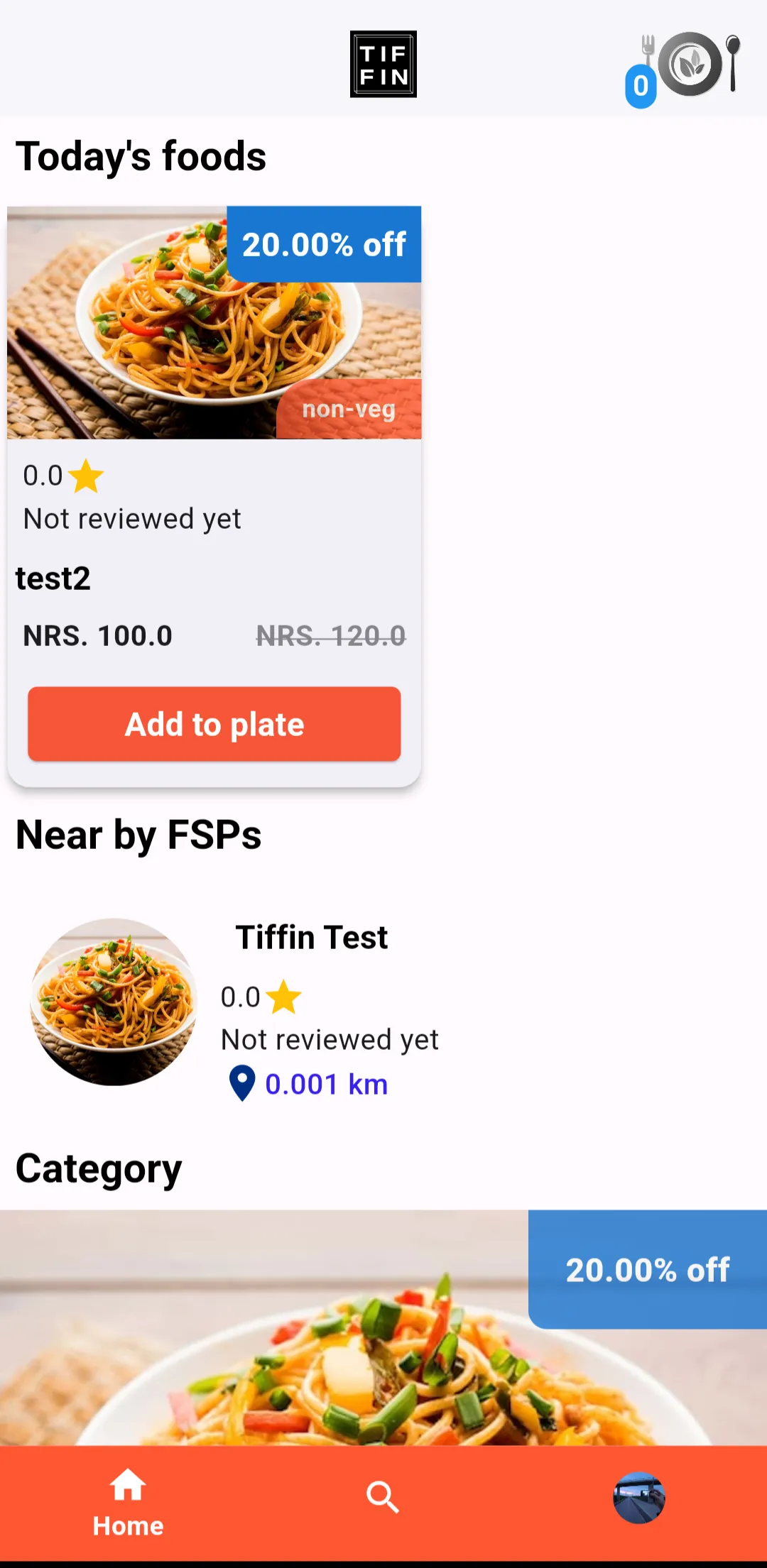 Tiffin | Indus Appstore | Screenshot