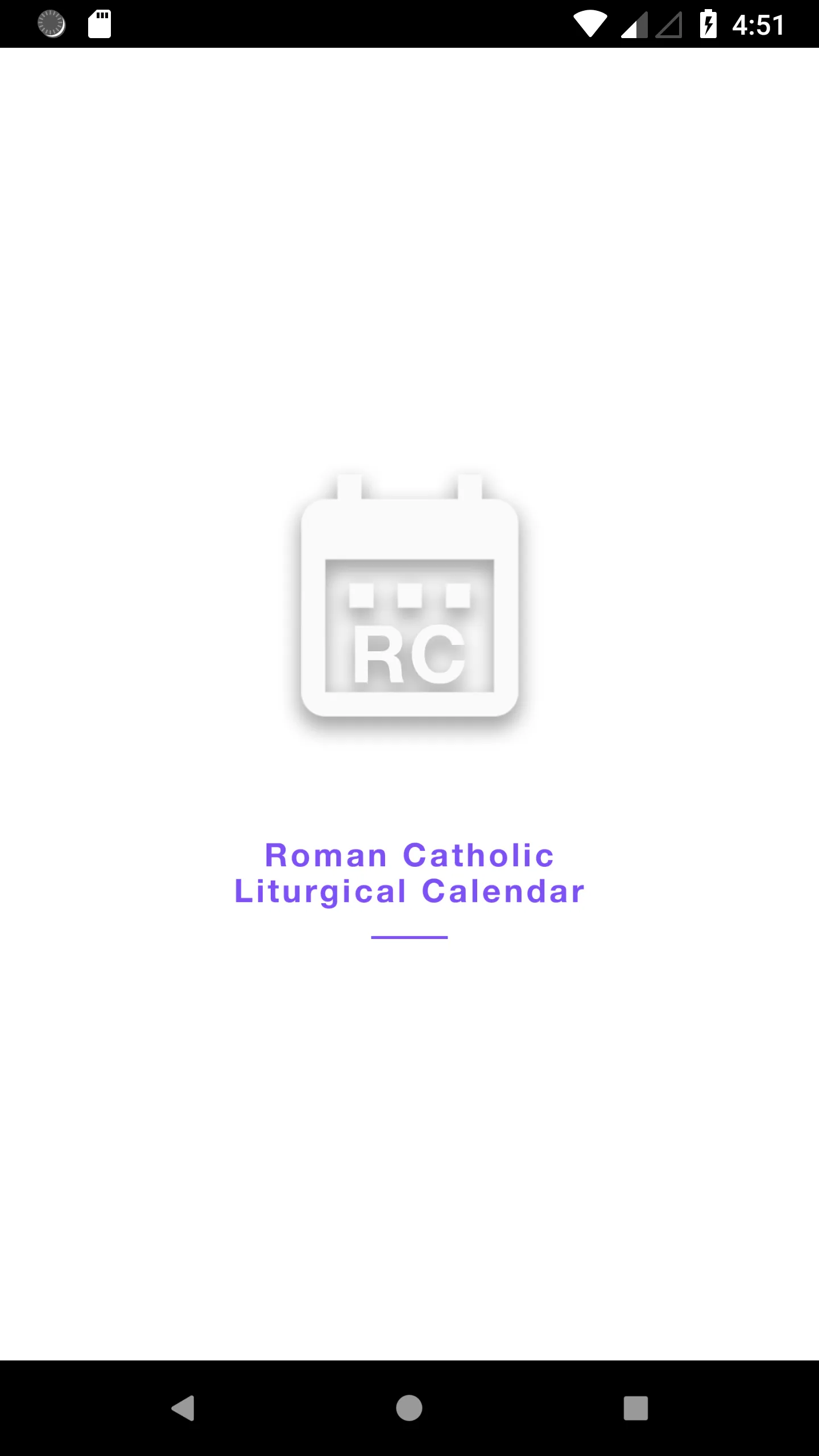 Catholic Liturgical Calendar | Indus Appstore | Screenshot