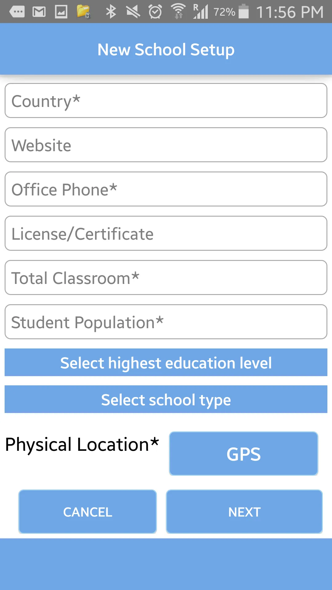 InfoView SIMS | Indus Appstore | Screenshot