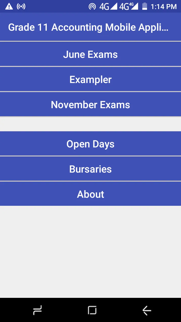 Grade 11 Accounting | Indus Appstore | Screenshot