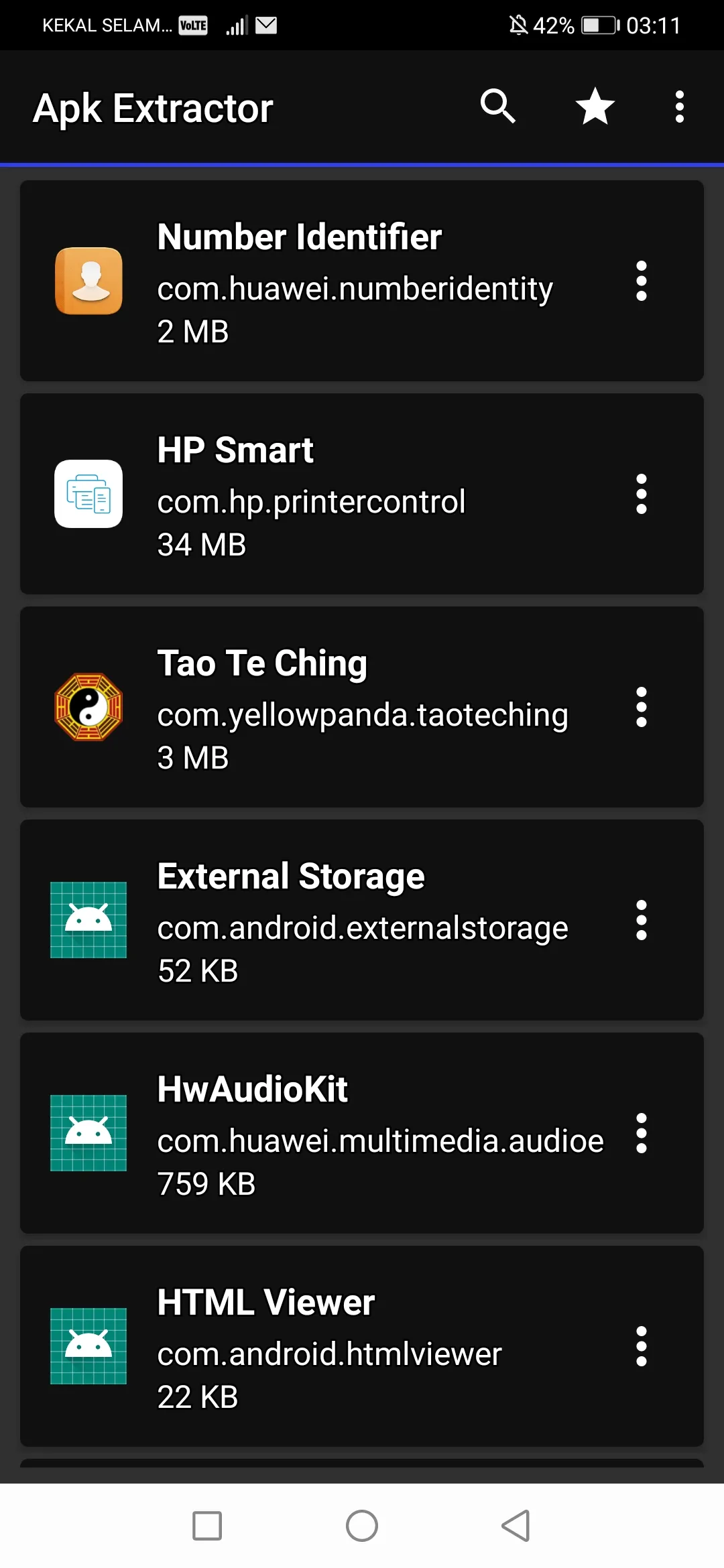 APK Extractor | Indus Appstore | Screenshot