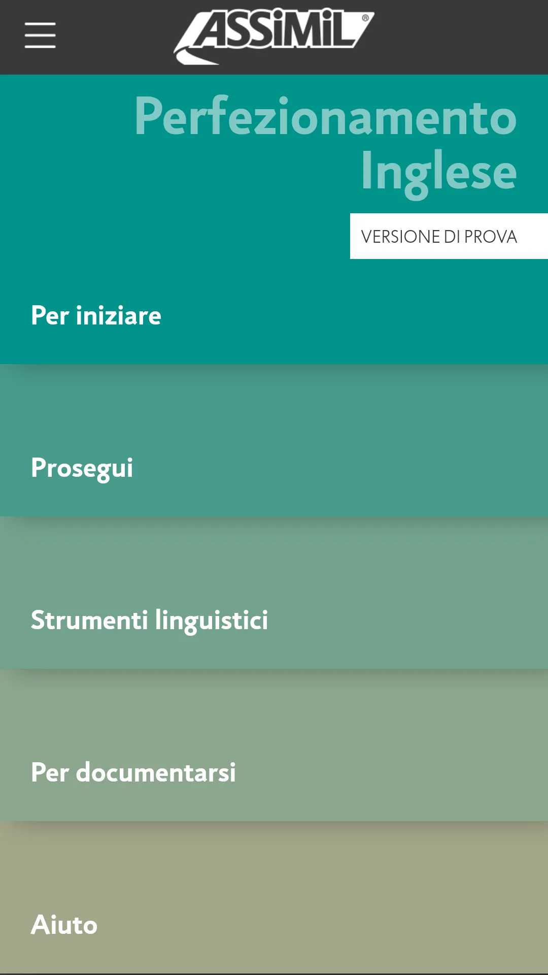 Perfeziona Inglese C1 Assimil | Indus Appstore | Screenshot