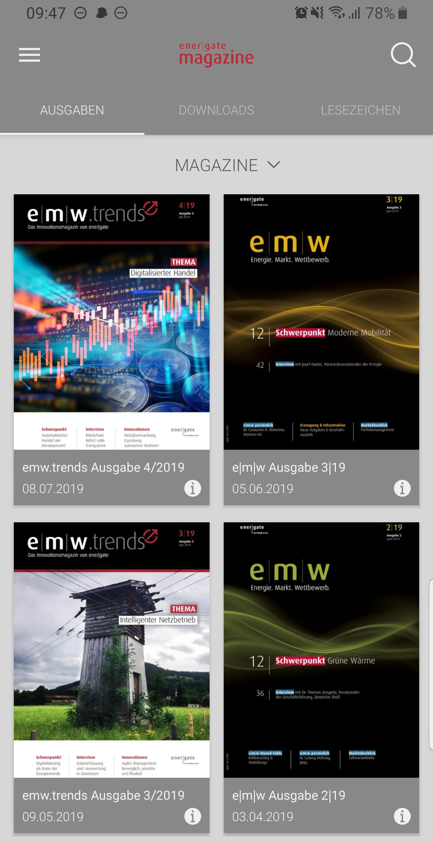 energate-magazine | Indus Appstore | Screenshot