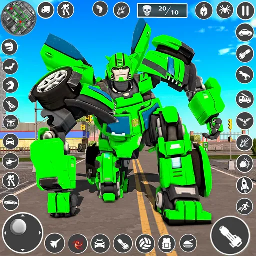 Multi Robot Car Transform Game | Indus Appstore | Screenshot