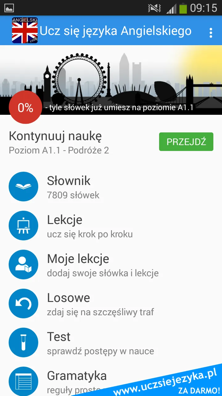 Angielski - Ucz się języka | Indus Appstore | Screenshot