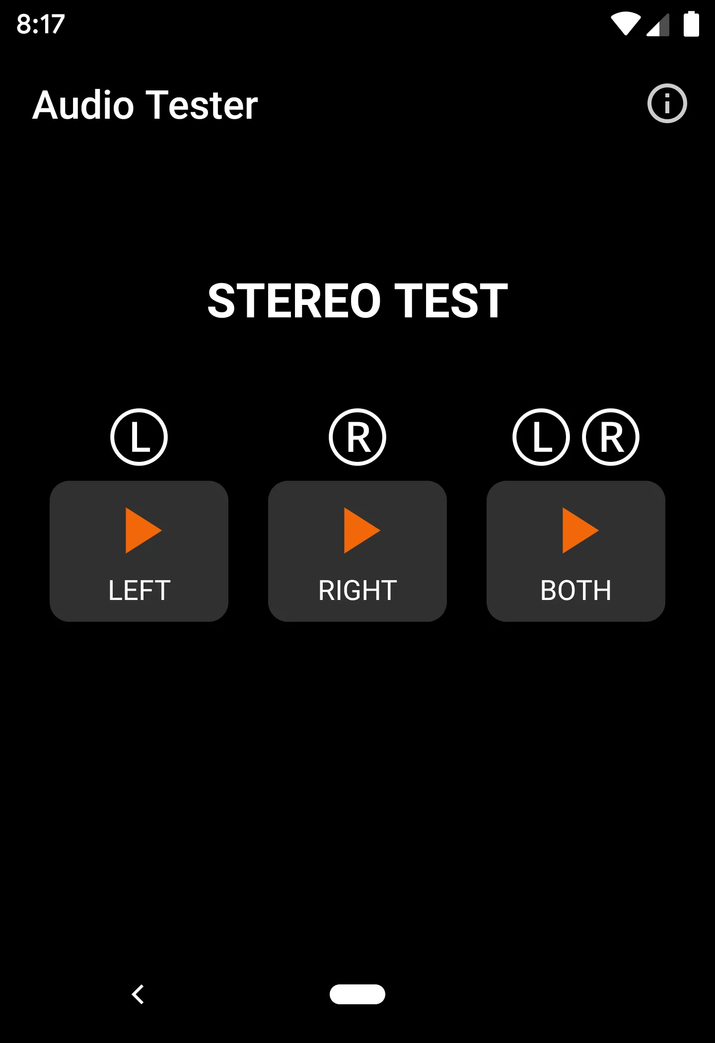 Audio Tester | Indus Appstore | Screenshot