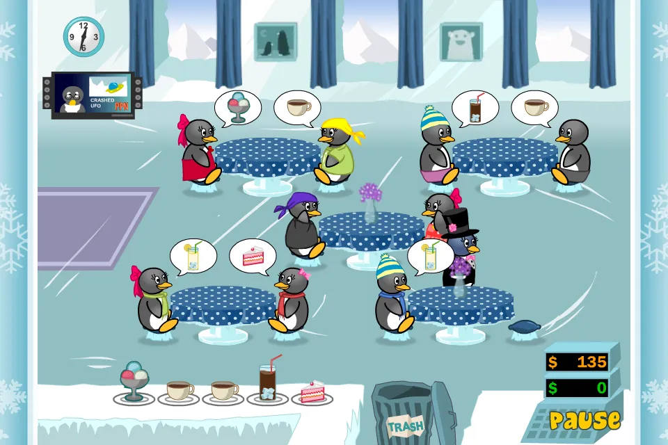 Penguin Diner 2: My Restaurant | Indus Appstore | Screenshot