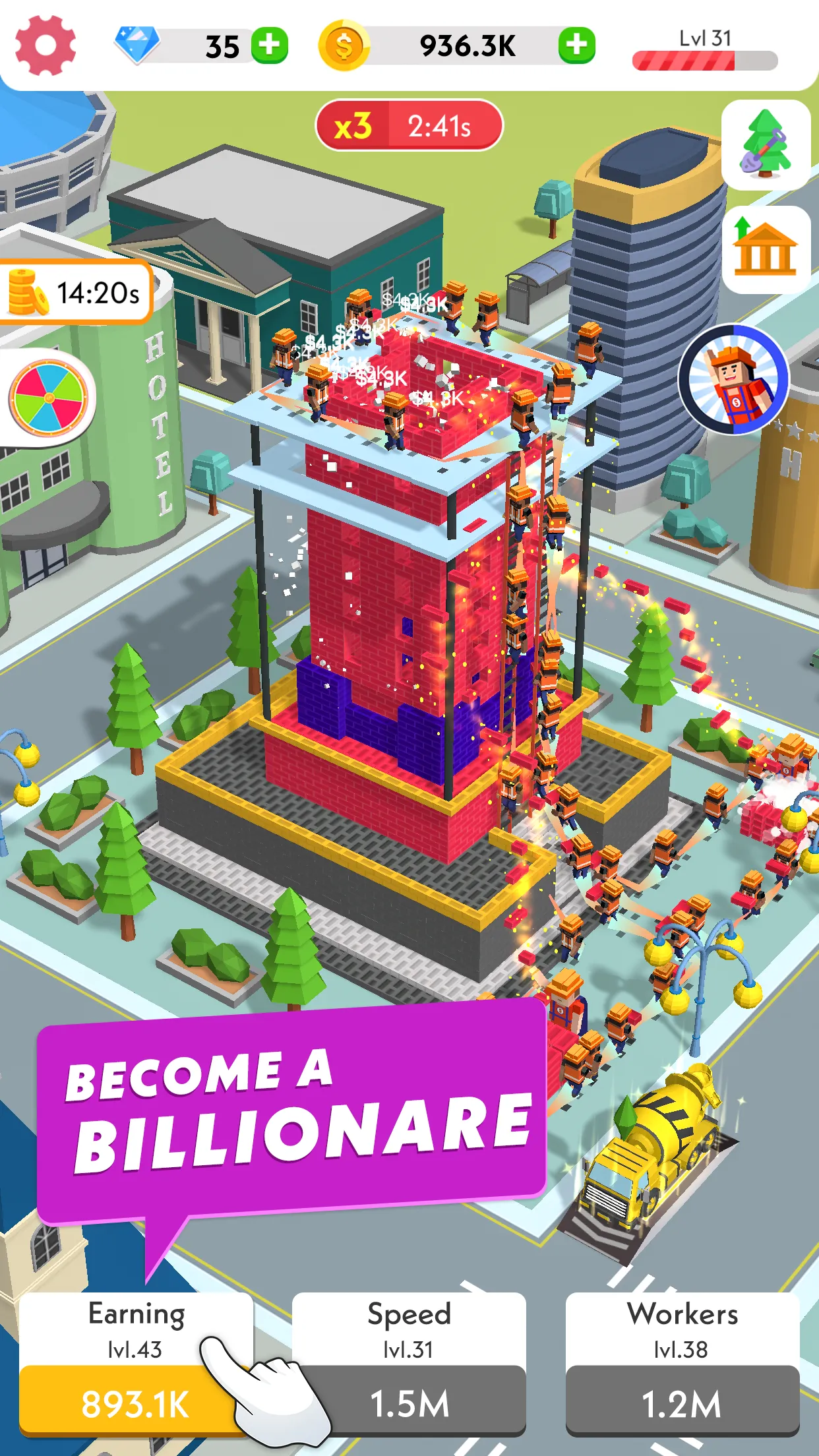 Idle Construction 3D | Indus Appstore | Screenshot