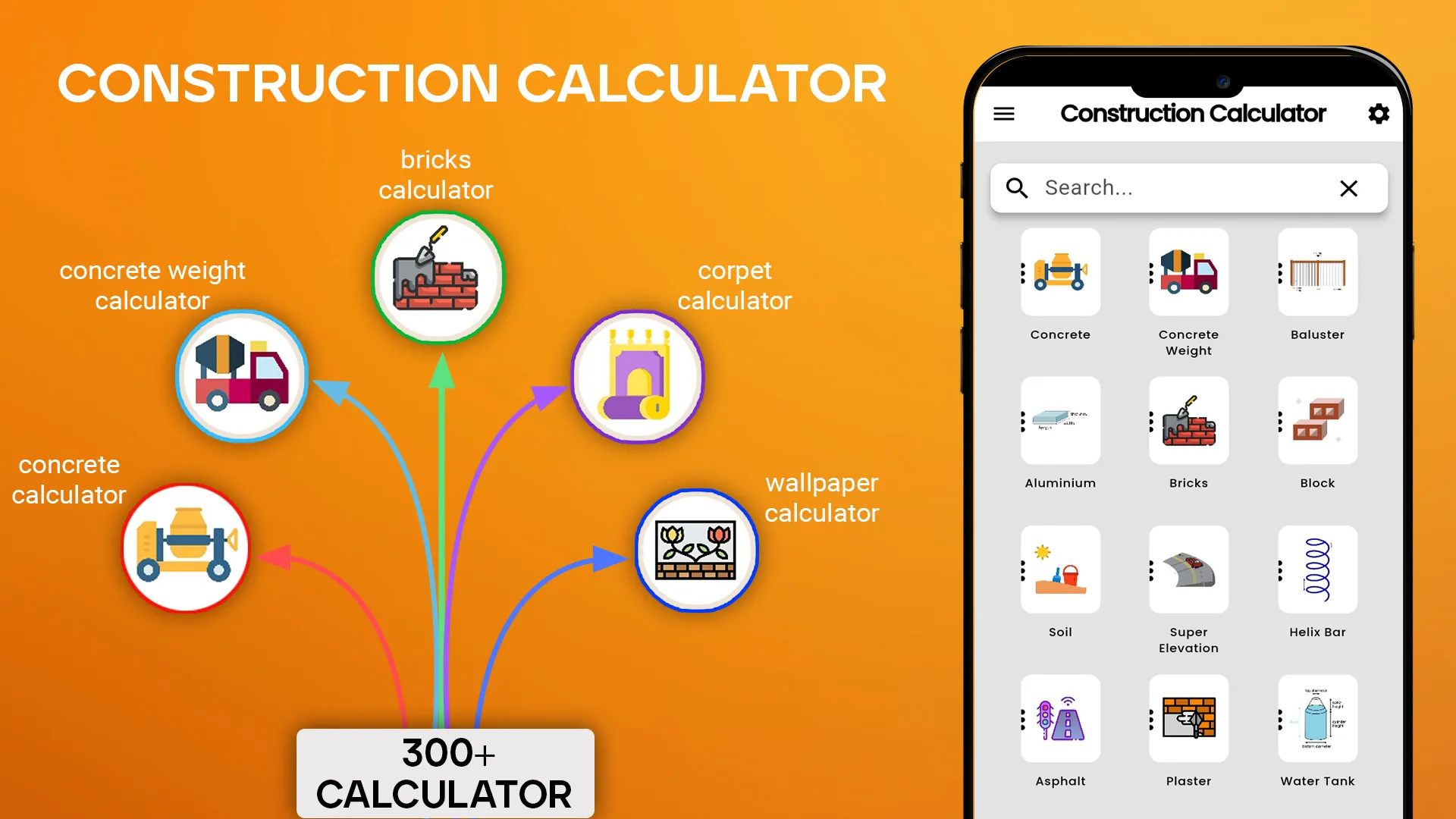 Construction Calculator | Indus Appstore | Screenshot