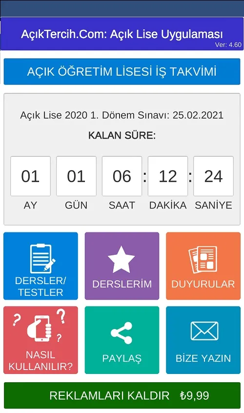 Açık Tercih Açık Lise Test Çöz | Indus Appstore | Screenshot