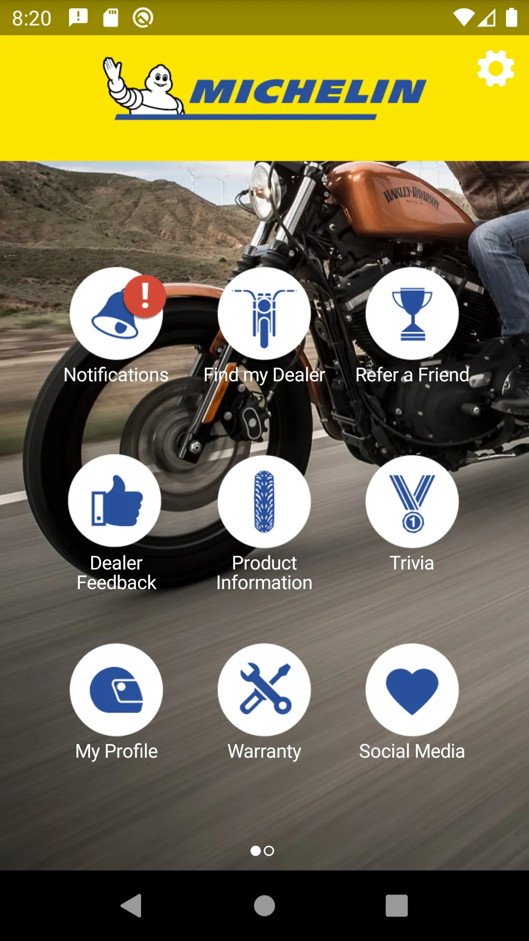 Michelin Motorcycle Riders | Indus Appstore | Screenshot