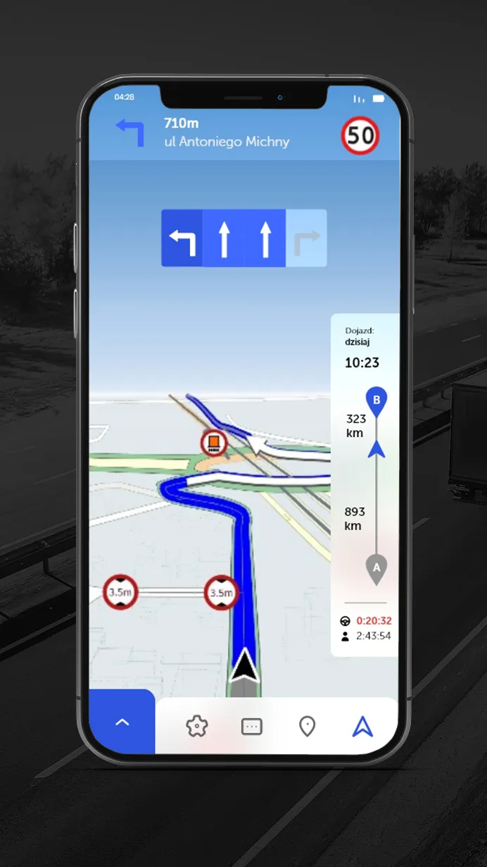 HOGS.navi Truck GPS Navigation | Indus Appstore | Screenshot