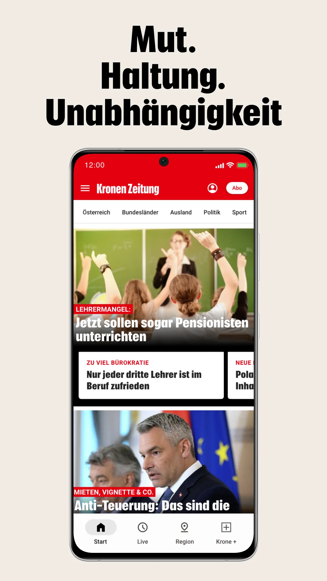 Krone | Indus Appstore | Screenshot