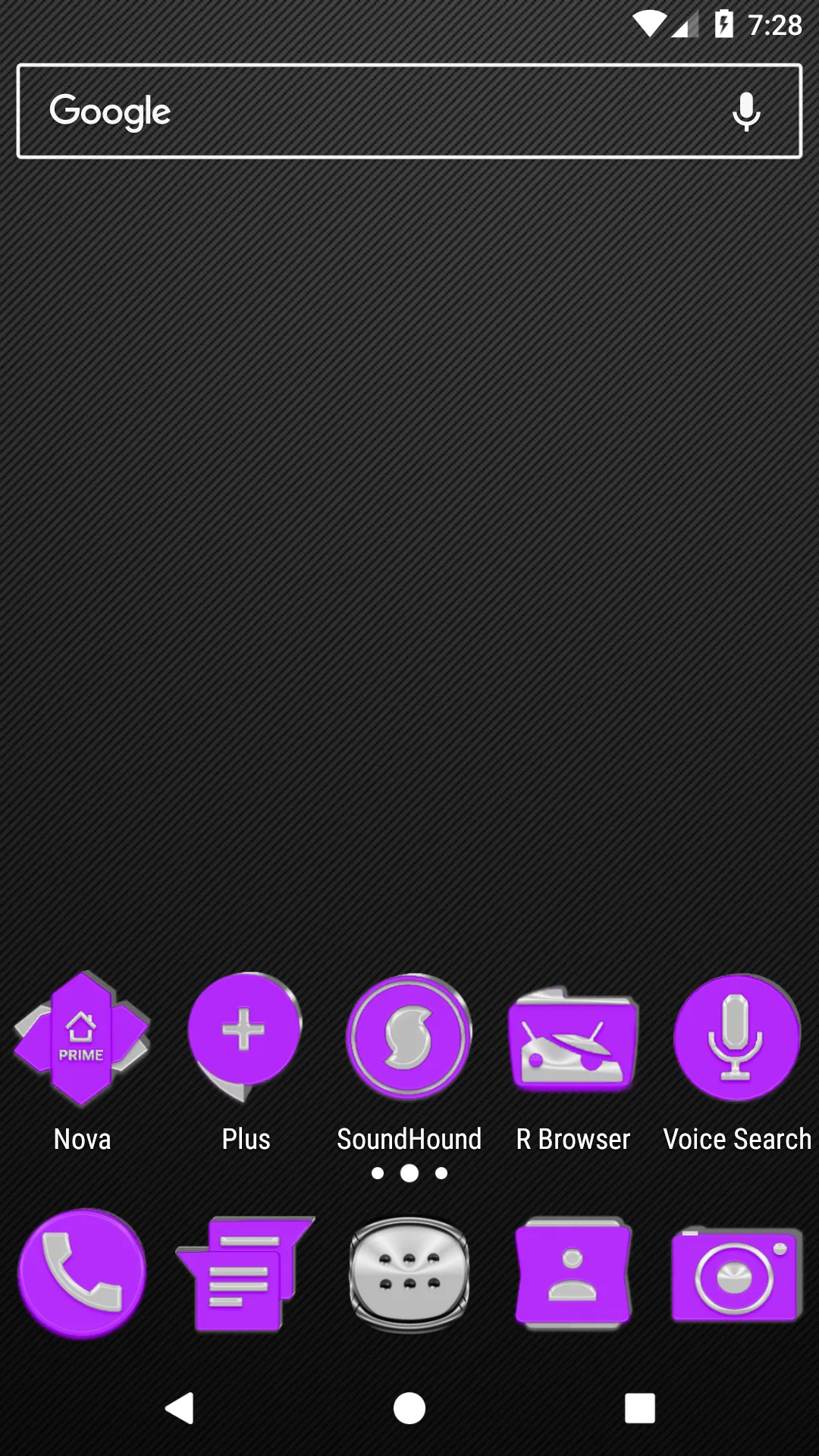 Bright Purple Icon Pack | Indus Appstore | Screenshot