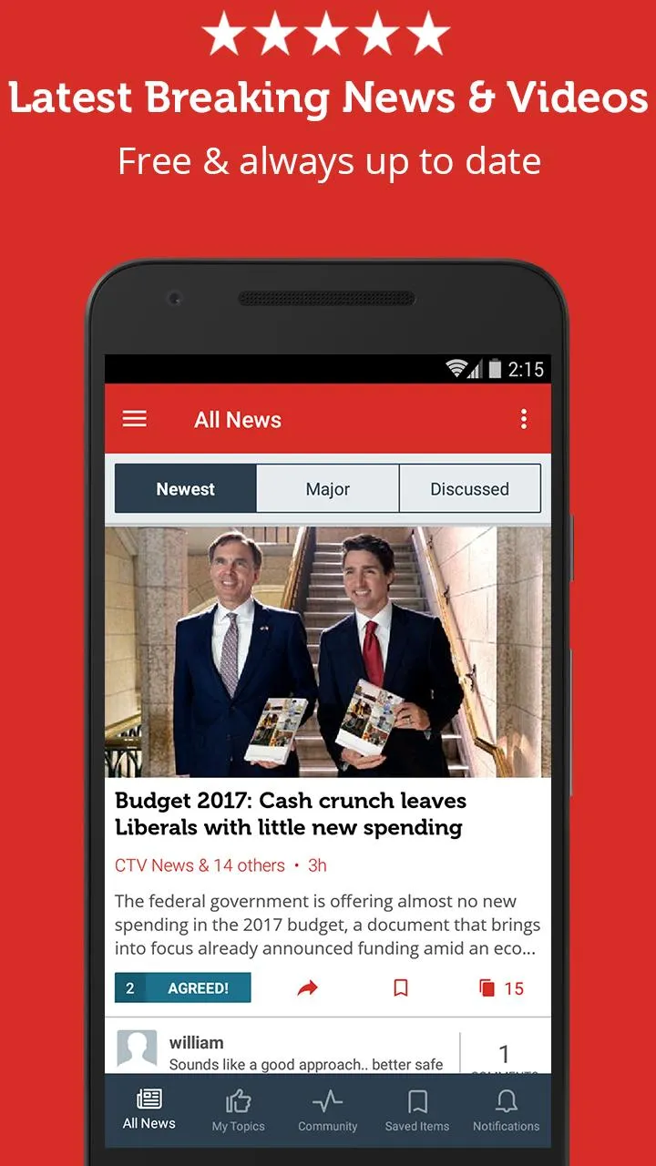 Canada News & Headlines | Indus Appstore | Screenshot