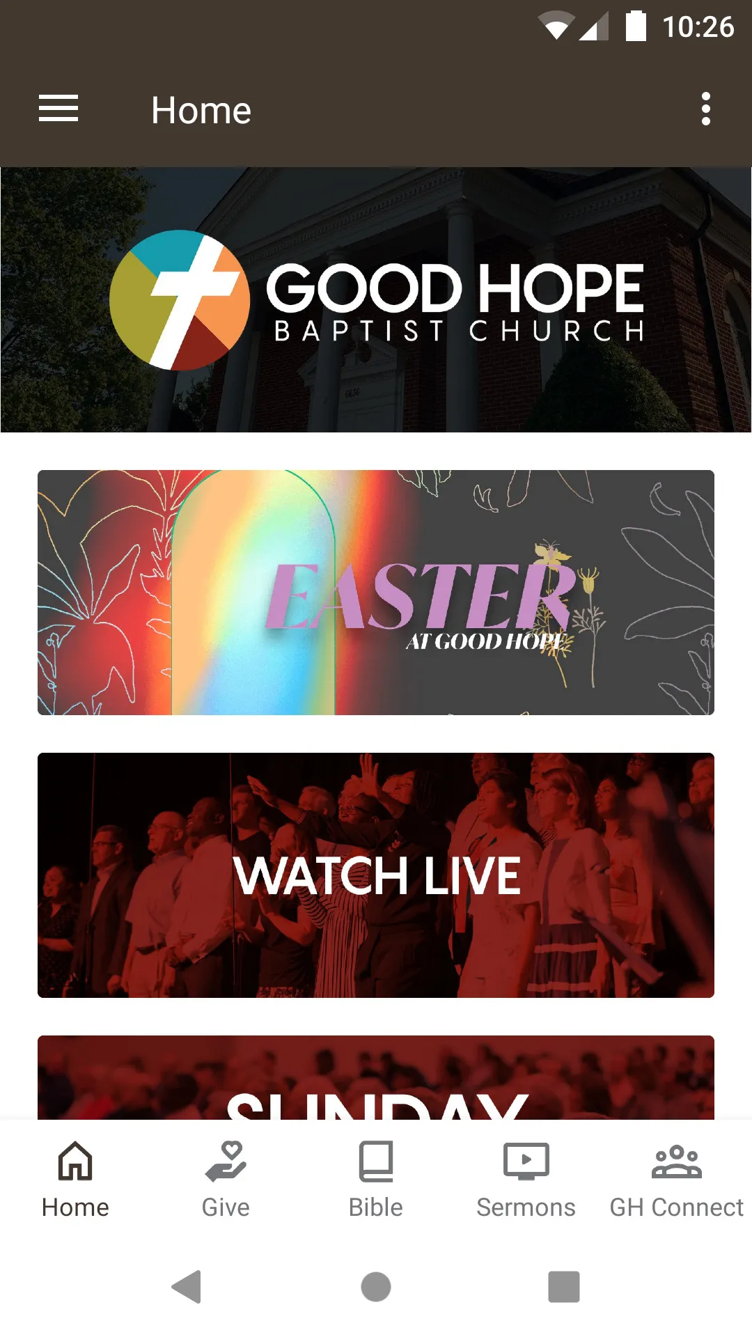 Good Hope Baptist Church App | Indus Appstore | Screenshot