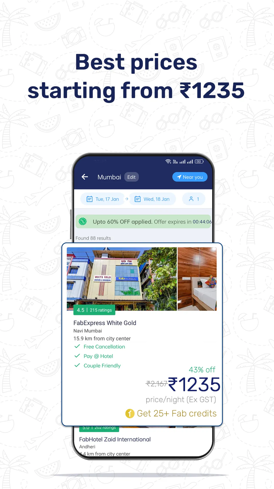 FabHotels: Hotel Booking App | Indus Appstore | Screenshot
