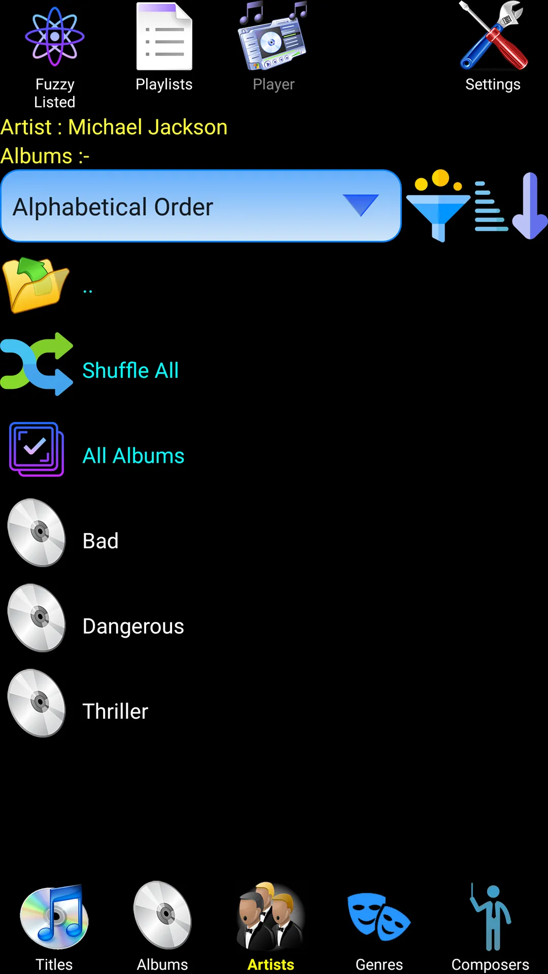 TunesNavi Music Player | Indus Appstore | Screenshot