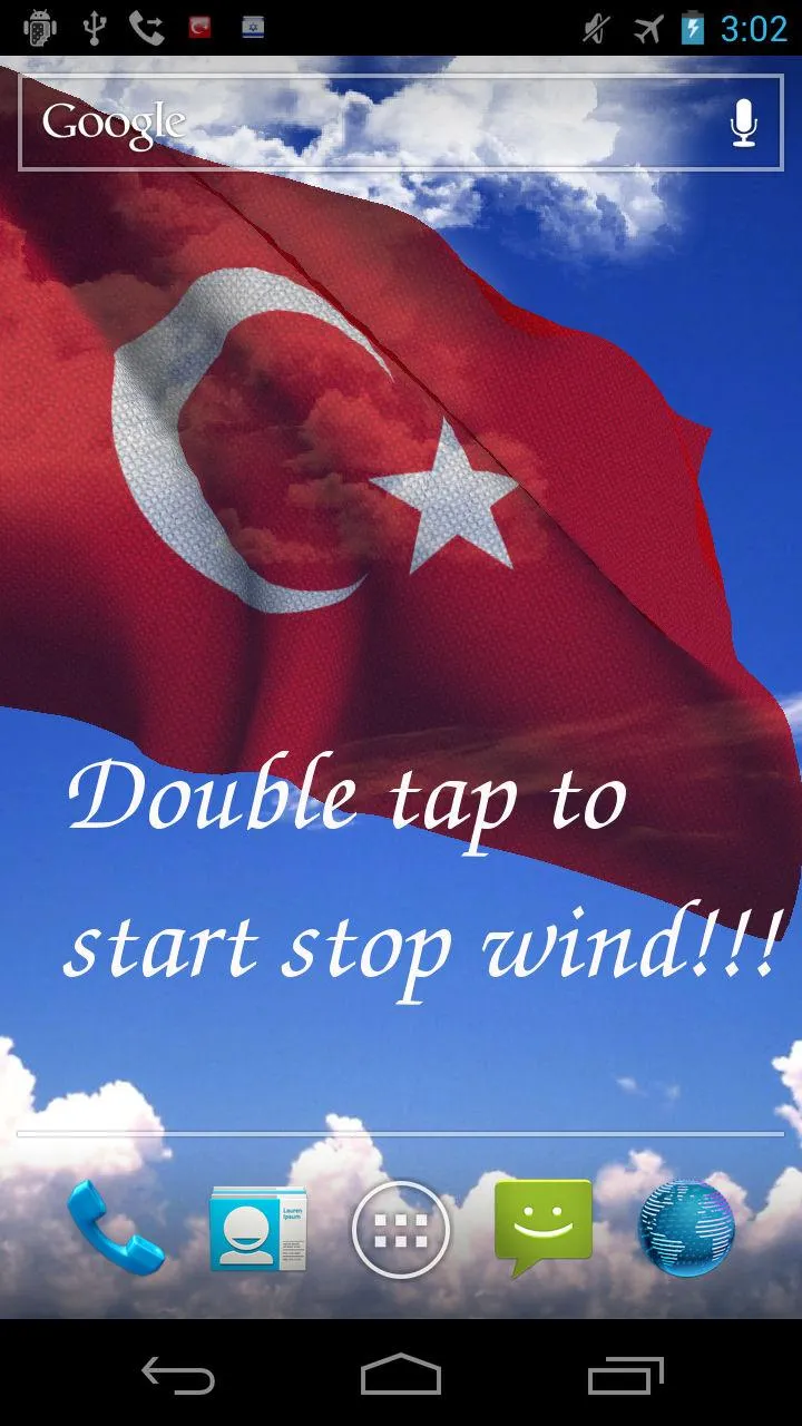 Turkey Flag Live Wallpaper | Indus Appstore | Screenshot