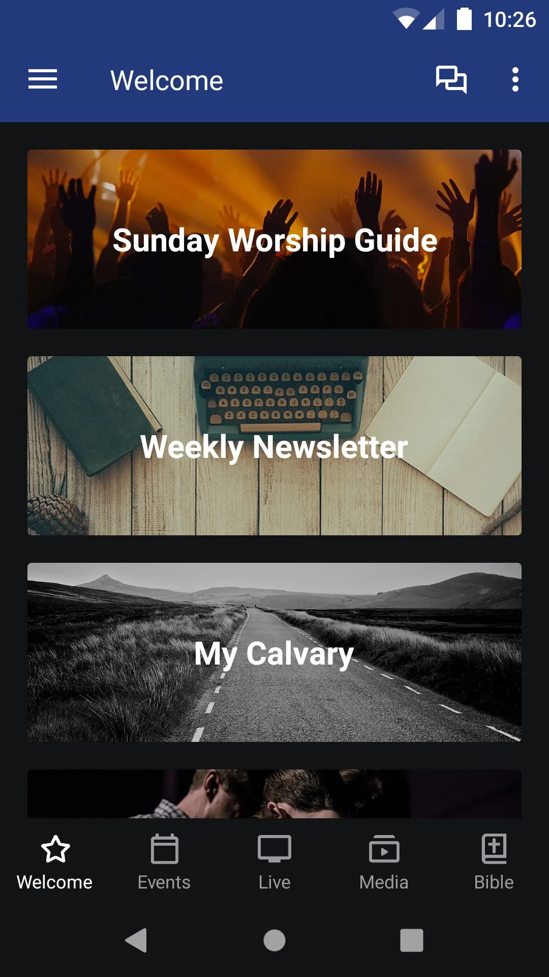 My Calvary App | Indus Appstore | Screenshot