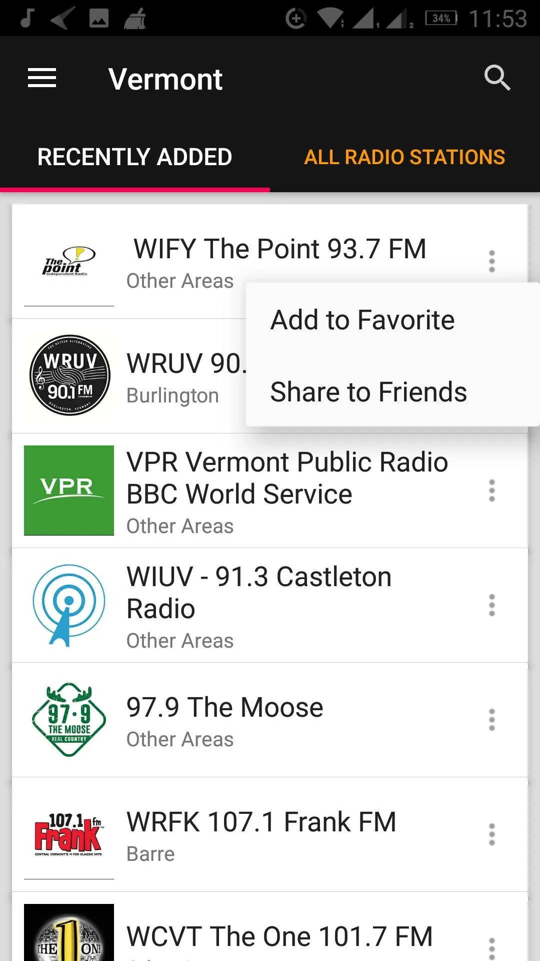 Vermont Radio Stations - USA | Indus Appstore | Screenshot