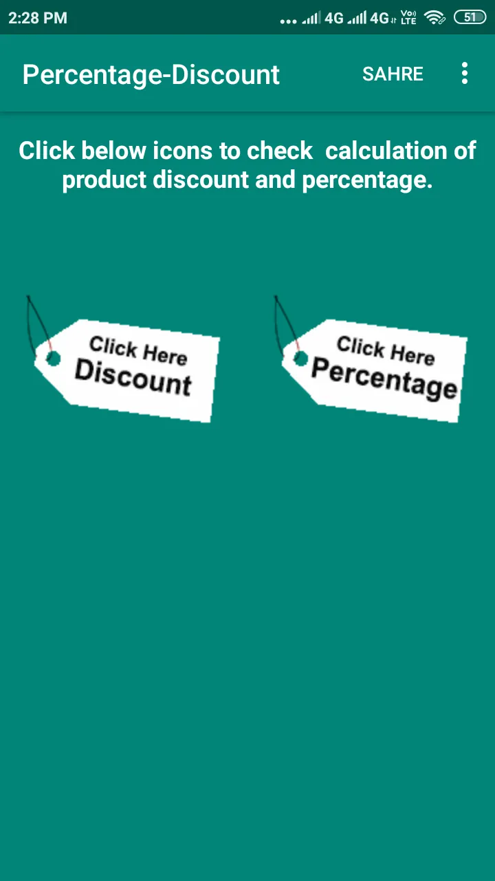 Percentage Calculation | Indus Appstore | Screenshot