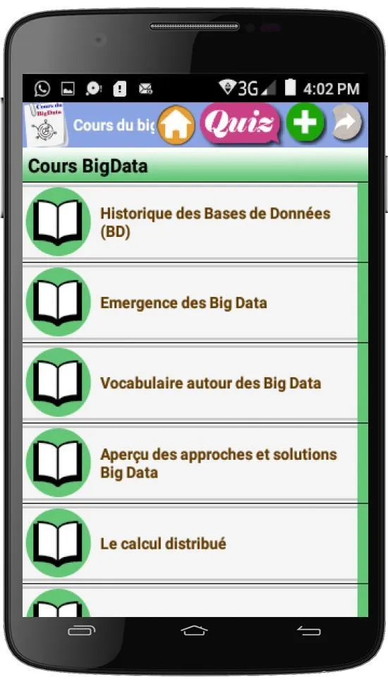 Cours du BigData | Indus Appstore | Screenshot