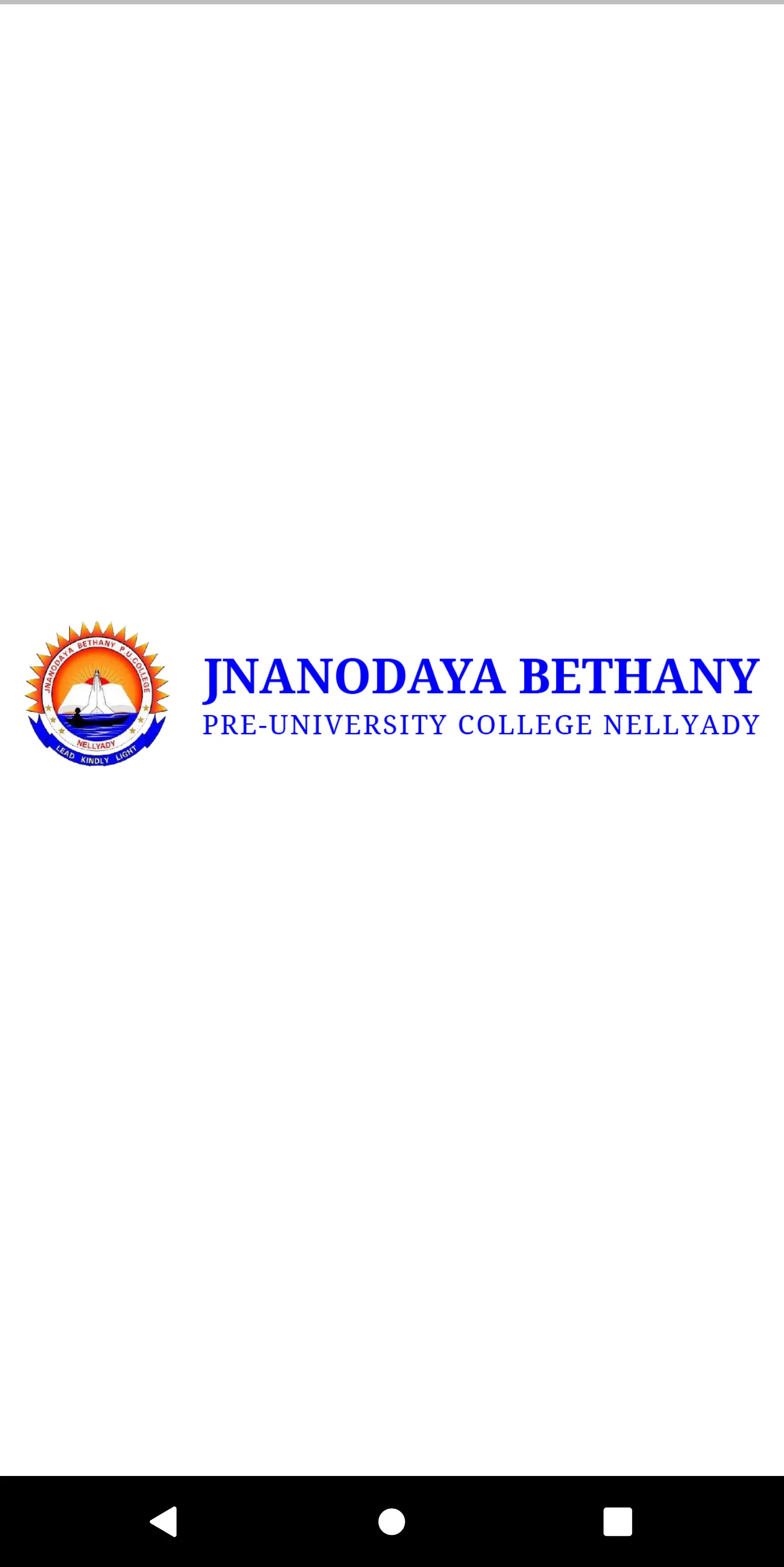 Jnanodaya Bethany Nellyady | Indus Appstore | Screenshot