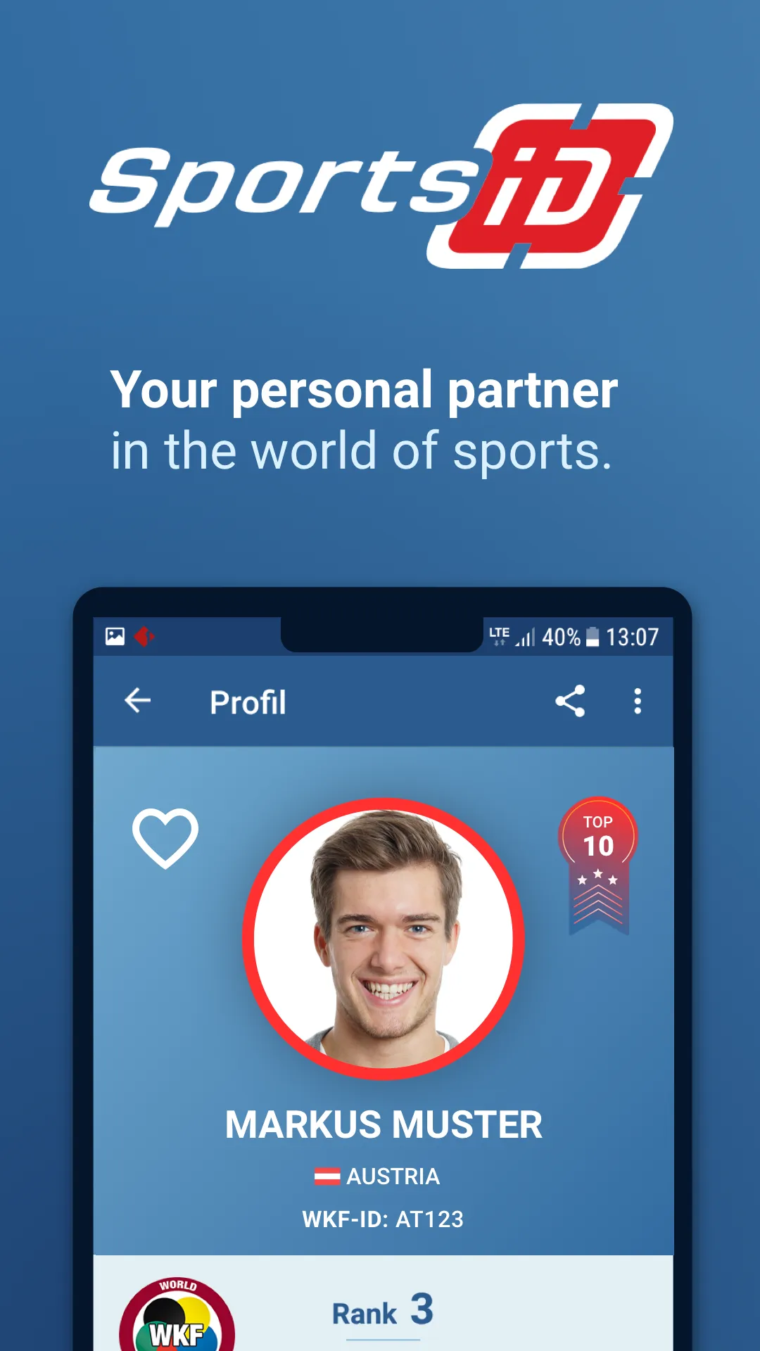 SportsID: Athletes, Rankings & | Indus Appstore | Screenshot