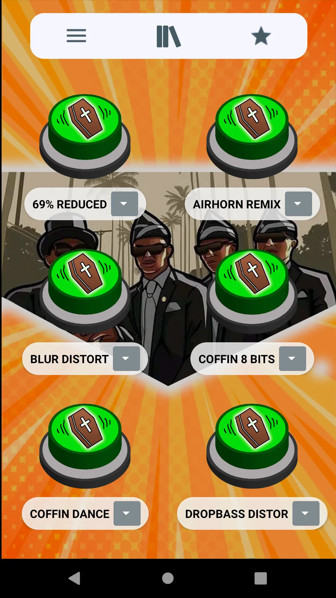 Coffin Dance Meme Soundboard | Indus Appstore | Screenshot