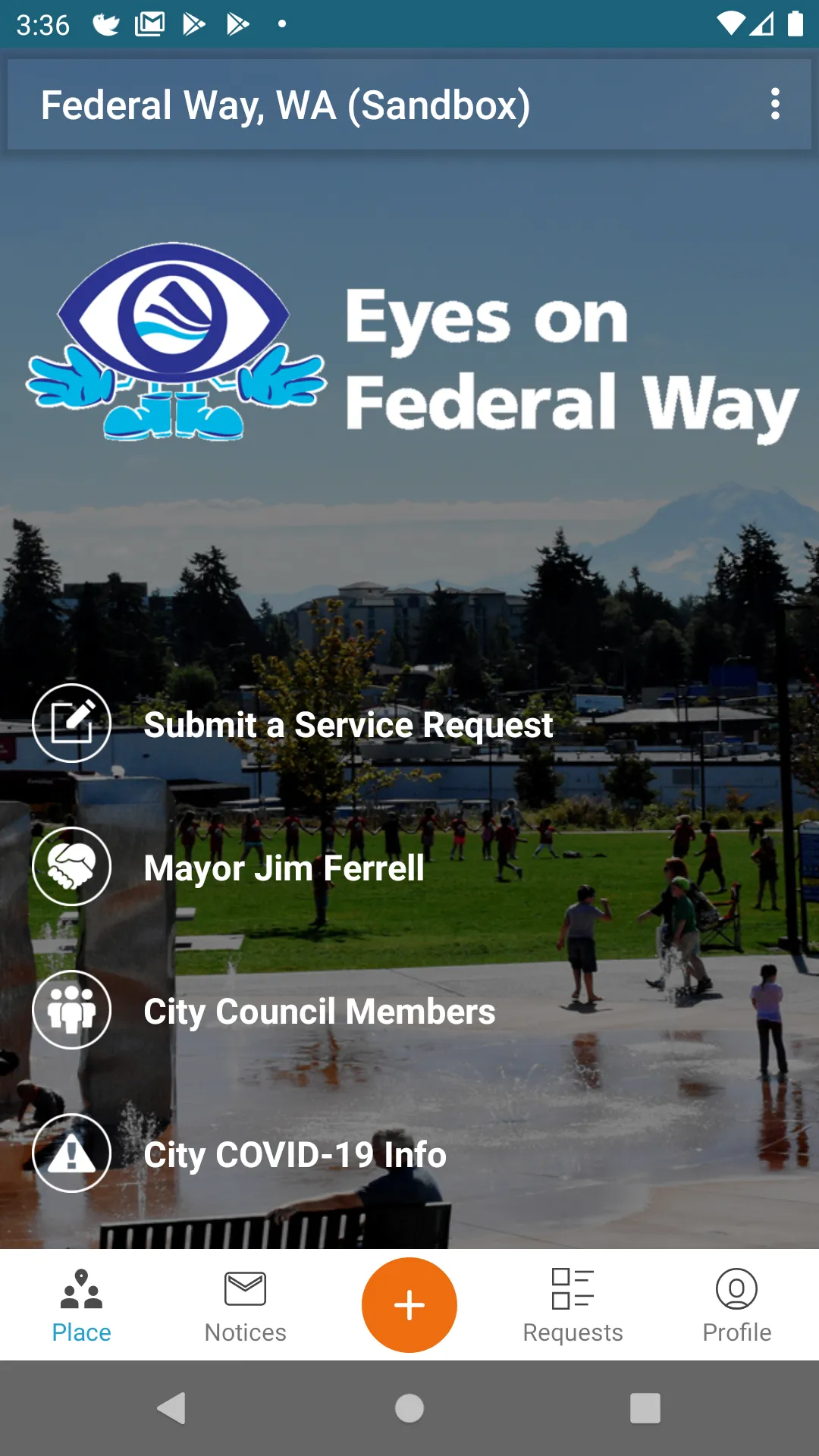 Eyes on Federal Way | Indus Appstore | Screenshot